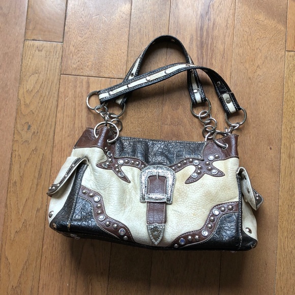 p&g Handbags - Western buckle purse tan and brown